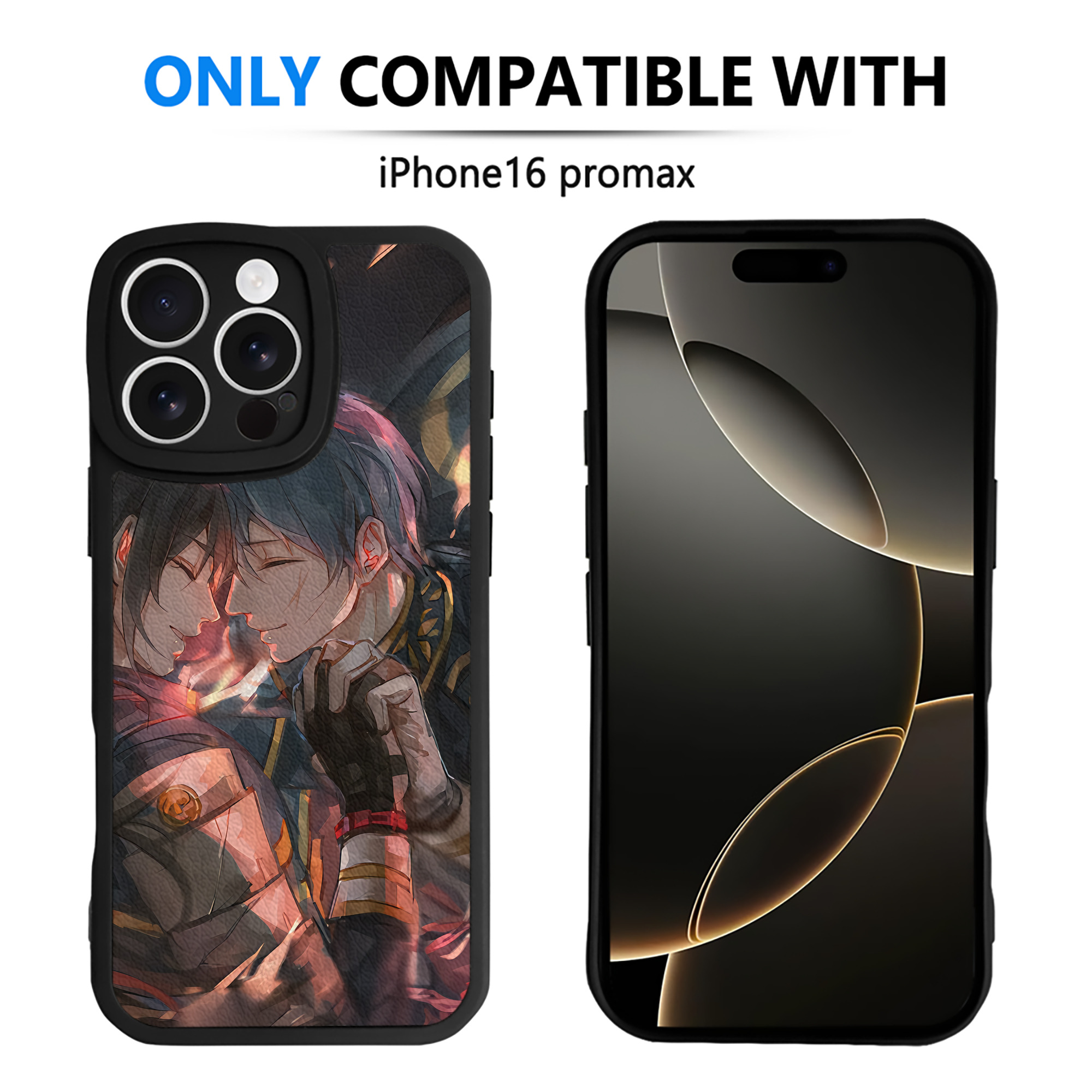 （画像用） 刀剣乱舞 Touken Ranbu 【iPhone 16シリーズ対応】シリコンスマホケース（レザー調） 材質：シリコン